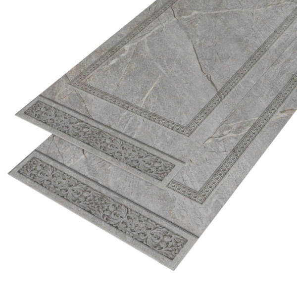 ПМО SPC Stronghold Мрамор серо-корич 02С Узор греческий 23857 600х1200х2,5 мм  (2,88 м2)