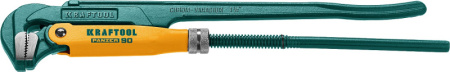 2734-15_z02 Ключ разводной трубный KRAFTOOL PANZER-90, №2, 1.5″, 440 мм