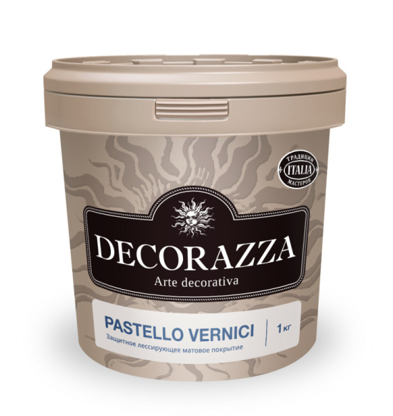 Decorazza Финишное покрытие Pastello Vernici PV 001, 1кг (З)