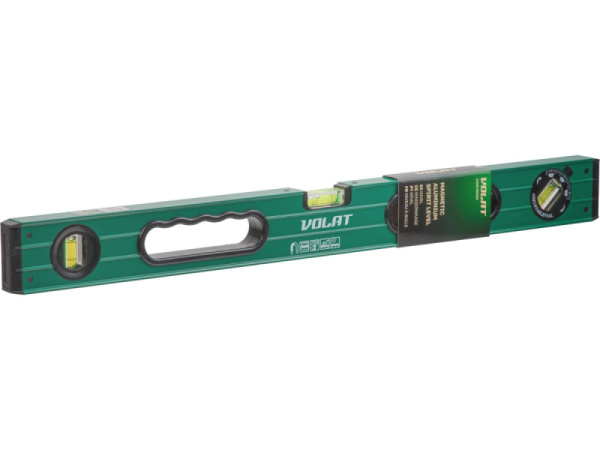 УРОВЕНЬ ВОЛАТ 2000 мм магнитный (1 поворотный глазок, ручки прорезинены) 31045-200М