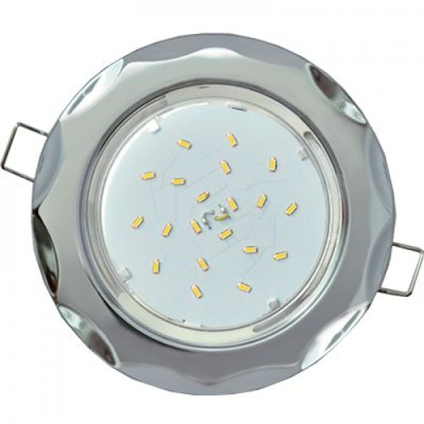 Светильник Ecola H4 9014 Звезда хром 38х116 FC81H4ECB GX53 