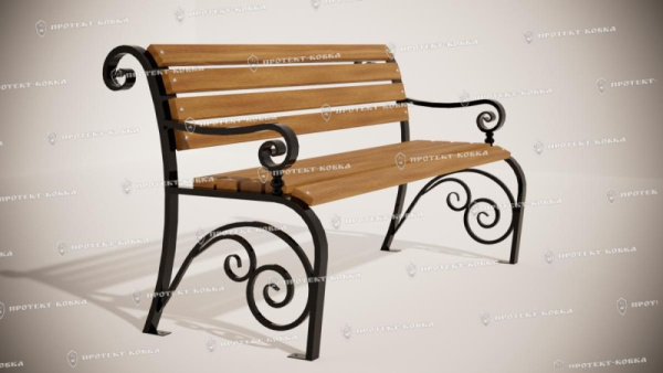 Скамейка "Прованс" 1,5м