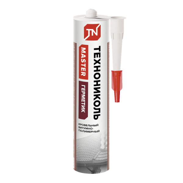Герметик ТЕХНОНИКОЛЬ кровельный битумно-полимерный ЧЕРНЫЙ 310мл (12)