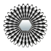 Зеркало декоративное Лимож, серебро 7х6,2см/74053/24