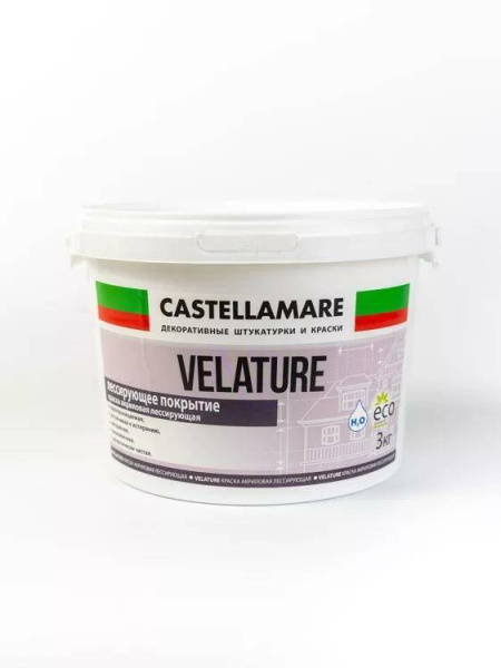 Краска акриловая лессирующая Velature 3кг