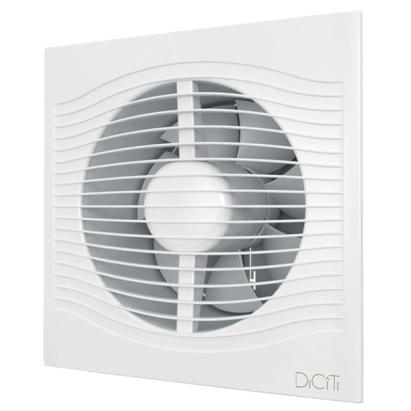 Вентилятор осевой D150 SLIM 6С с обрат. клапаном