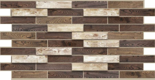 Панели стеновые 980х490х3мм Грейс Дерево Дуб голландский (10шт/уп)*