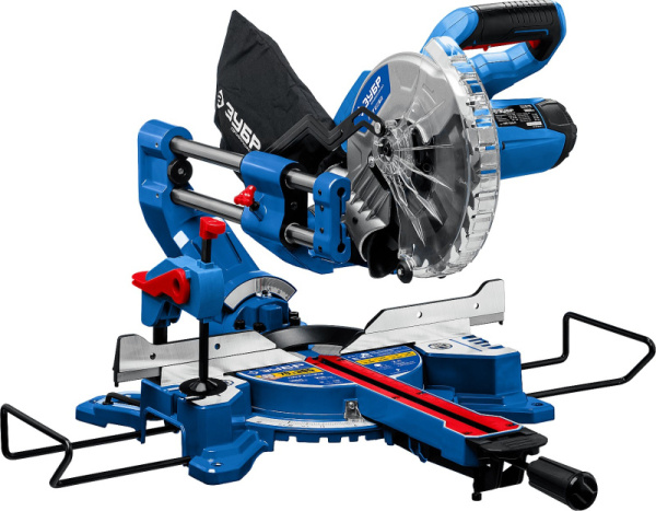 ППТ-216-П Пила торцовоч.ЗУБР 216мм*30 с протяжкой,1800Вт