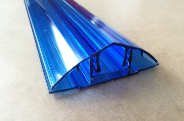 Профиль соединительный разьемный НСР 16мм синий 6м Юг-ойл- пласт