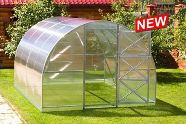 Теплица "Дачная-Трешка"(2020)3м*2м*4м + Декоративная стальная окантовка