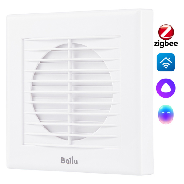 Вентилятор вытяжной Ballu BAF-EX  G-100 с грав. жалюзи НС-1606091
