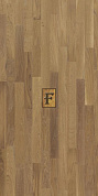 Паркетная доска Floorwood 3-х полосная Дуб Робуст, легкий браш, белое масло 188*2266  (3,41м2)