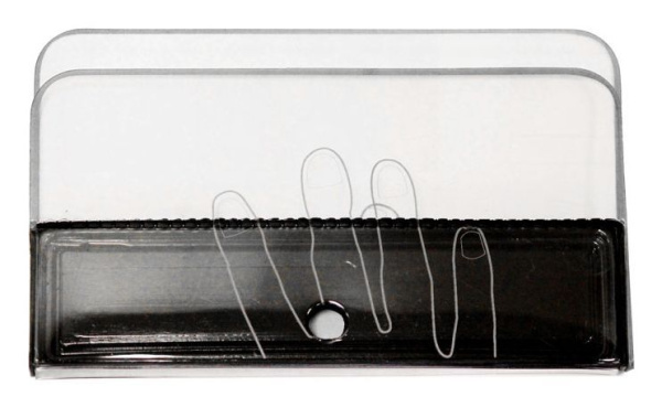 Шпатулетка для создания декоратив. эффектов при работе с красками на основе хлопьев 170 мм 13040