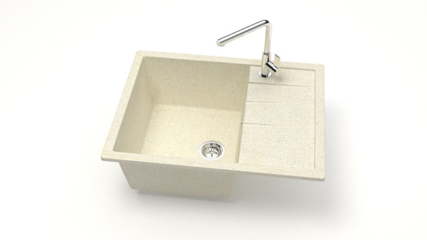 151/Q02 Мойка МАТОВАЯ БЕЖЕВАЯ Aquadream