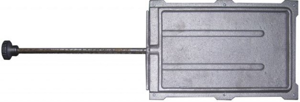 Задвижка каминная Балезино ЗВ-8А Р, 160*265 мм / 5,4 кг (аналог 96015)
