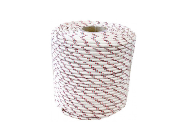 Веревка полиамидная плетеный 24 -прядный, 5 мм ( бухта 100м )  