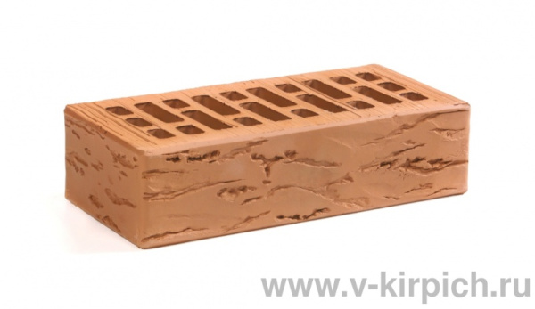 Кирпич 1НФ Гляссе рустик 250*120*65 М175_F100 (480 шт/под)(Воротынский КЗ)