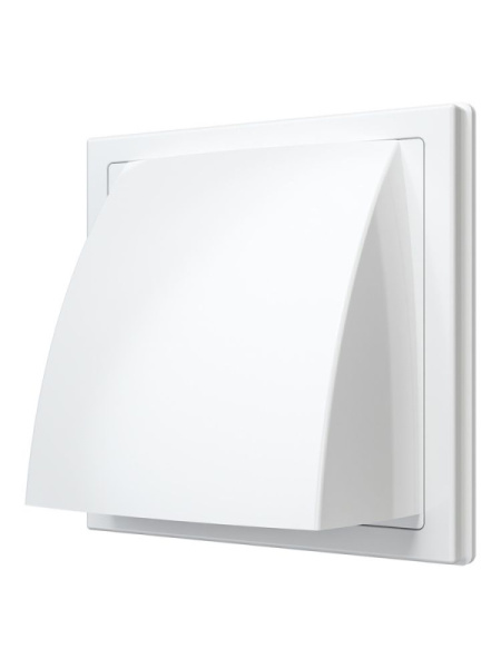 Выход стенной с ОК 190х190 с фланцем D150/160 ASA 1919К15.16ФВ белый    ЭраВент