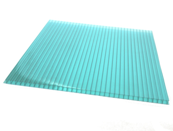 Поликарбонат 12000х2100х 4  БИРЮЗА Сибирские теплицы Юг-ойл- пласт