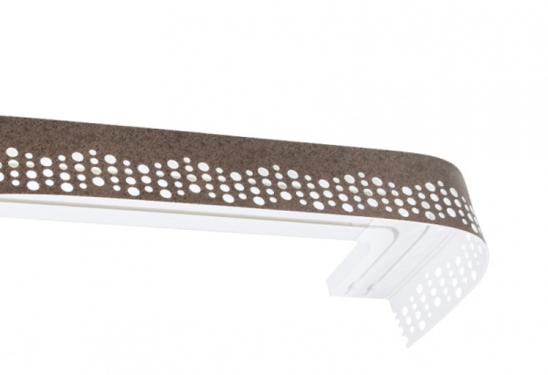 Бленда д/карниза ПВХ 70мм ЛЕ-ГРАНД Паон тауп (30м/рул) (распродажа)***