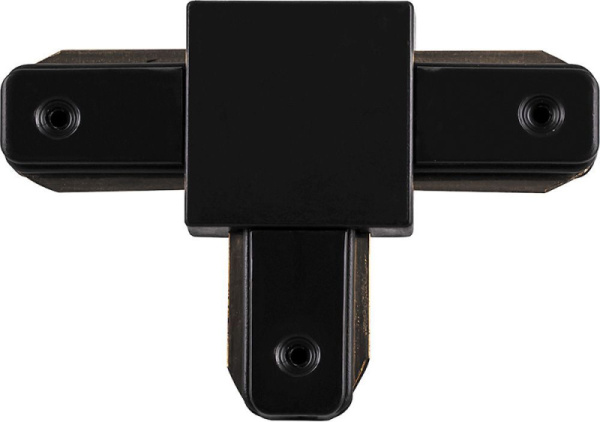 Коннектор LD1003 Т-образный для шинопровода черный 10333