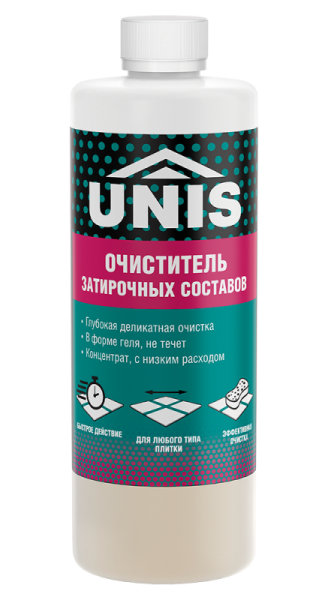 Очиститель затирочных составов (концентрат) 0,5 л ЮНИС