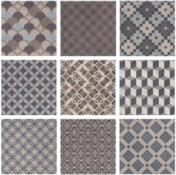 SG1577N(1577T) Кер.гранит Карнаби-стрит орнамент 20*20