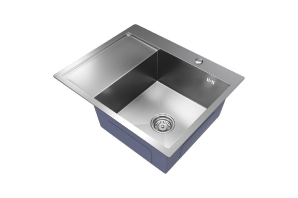 Мойка настольная MixLine PRO 3,0мм 60х50 правая глубина 20см + сифон САТИН 551876