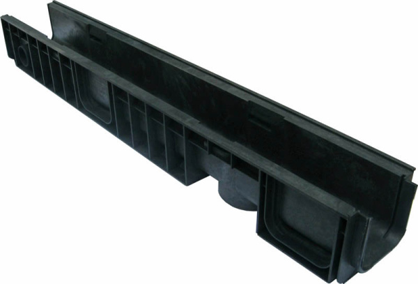 1112 Лоток водоотвод. пластиковый Standart 100/120, 1000*146*120 (до 25 т.)
