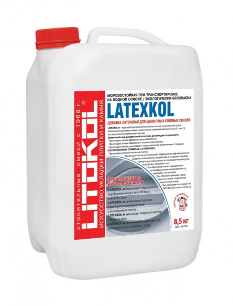 Латексная добавка LATEXKol-m 8.5 кг Litokol 