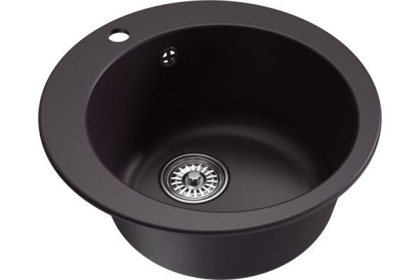 МL-GM13 Мойка круглая/345  D495х200мм ШОКОЛАД (Z005)