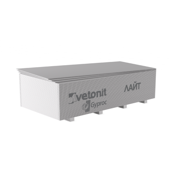 Гипсокартон ГКЛ Gyproc 9,5*1200*1950 мм 2 .