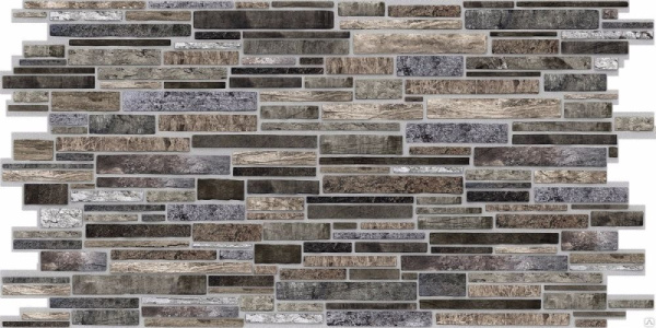 Панели стеновые 960х480х4мм Декокам Пластушка серая (10шт/уп)