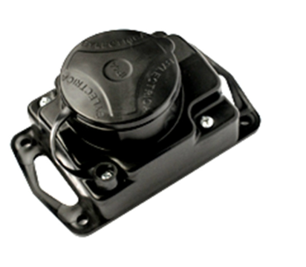 Штепсель каучук брызгозащ. с з/к IP44 Р16-413 (54)