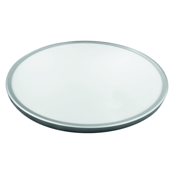 Cвет-к свет/диод. RF  40Вт круг Хром IP40 (400*25) (3/4/6.5K) 061209-021*