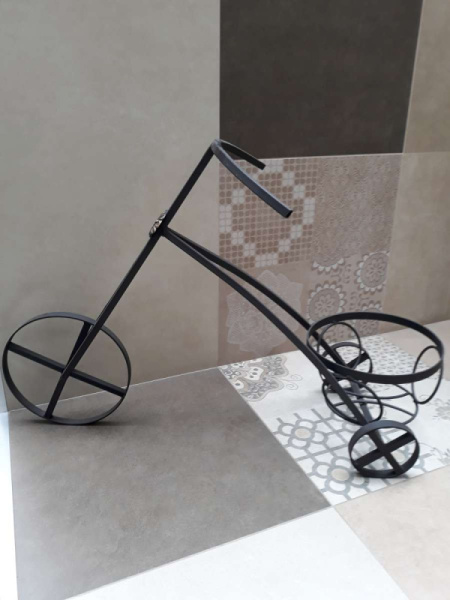 Подставка "Велосипед" цветочная 1 горшка Без НДС