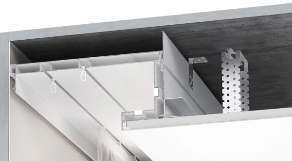 Профиль ТД 1 Белый муар (3,2м) (теневой держатель для М 01)