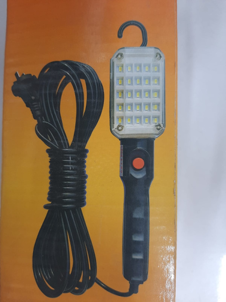 Светильник переносной СВЕТОДИД. 15м с выкл., с магнитом  