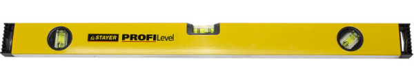3466-060 Уровень PROFI алюм, фрезр, 3 глазка 60см