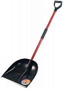 0225 Лопата для уборки снега и зерна "Красная жара"(алюминевый черенок), ширина 410мм, длина 1420мм