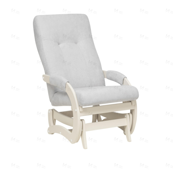 Кресло-маятник Leset Блисс (Слоновая кость, ткань Soro 83) 57x87x100,5