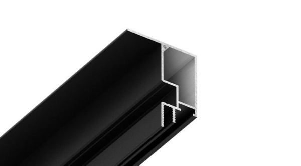 Профиль БП 52 Чёрный муар (2м) (парящий профиль)