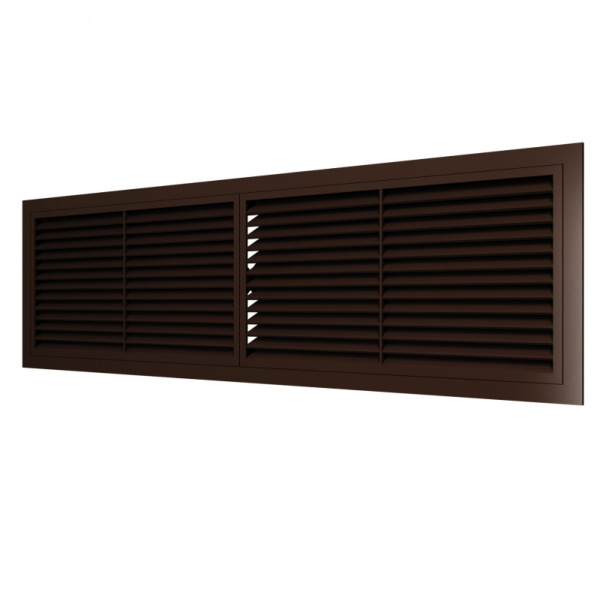 Решетка вент. 4513РП коричн. без москит.  30