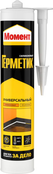 Герметик Момент силик. Универсальный прозр. 280мл (12)
