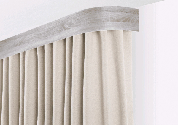 Бленда д/карниза ПВХ 70мм ЛЕ-ГРАНД Галант Дуб перламутр (30м/рул) (распродажа)***