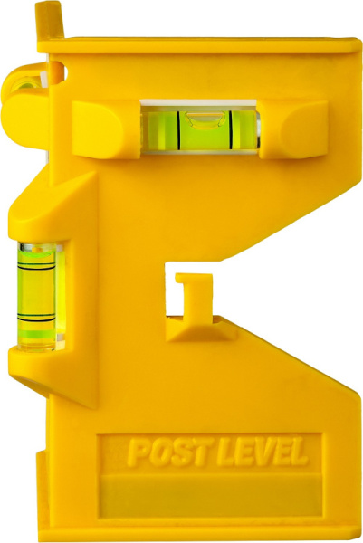 3456 Уровень-угольник пластм.с магн., 3 глазка