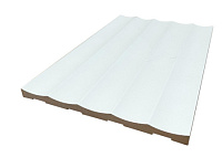 Панель МДФ 3D Breeze BR01 Белая, 0,165*2,75 м Грейс (5)