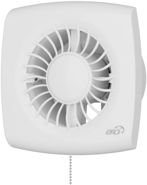 Вентилятор осевой D100 E 100 S-02 с тяг. выкл. и антимоск. сеткой  ЭраВент 