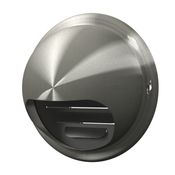 Выход стенной 10ВМ вент.вытяж.с фланц. металл. D100  ЭраВент
