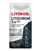 Затирка LITOCHROM 1-6 EVO LE 200 белый Litokol 5кг